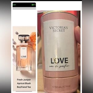 New w/Tags Victoria's Secret Love Eau de Parfum 
Full size 

1.7 oz /50 ml 

$32
